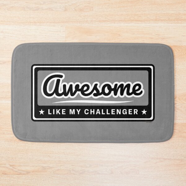 Item preview, Awesome Like My Challenger - Retro Performance Graphic designed and sold by Automotive Art by Greg.