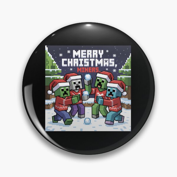Item preview,  Merry Christmas Pixels designed and sold by malianix.