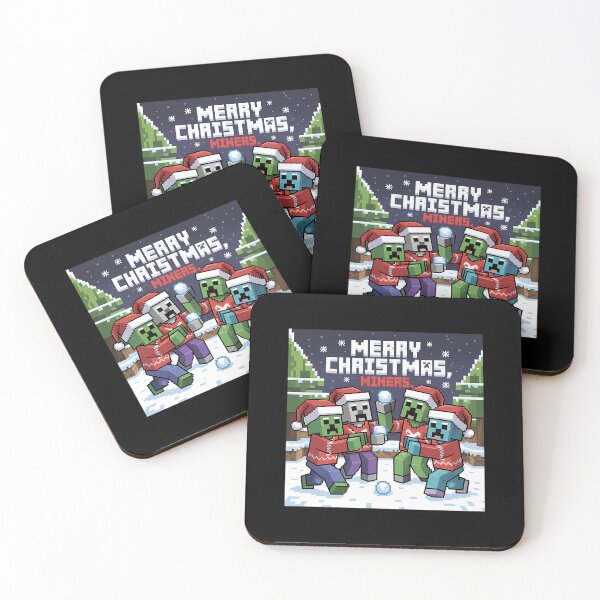 Item preview,  Merry Christmas Pixels designed and sold by malianix.