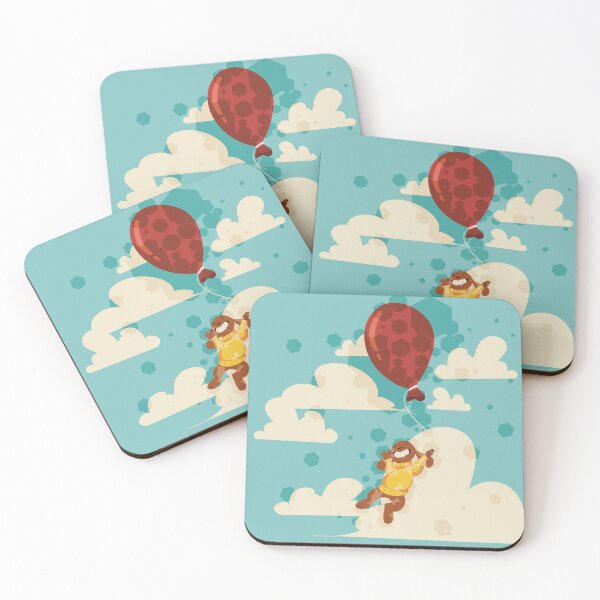Item preview, Moon and the balloon designed and sold by Mooncakemoomoo.
