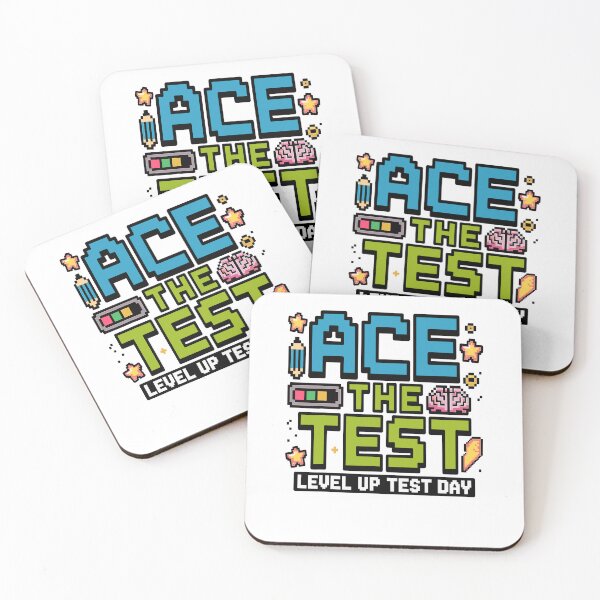 Item preview, Ace The Test Funny Test Day Pixel Gamer Style Level Up Motivation Teacher Kid designed and sold by issan-exe.