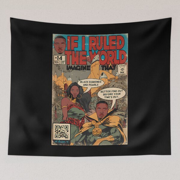 Item preview,  Nas - If I Ruled The World Parody Comic . designed and sold by malianix.