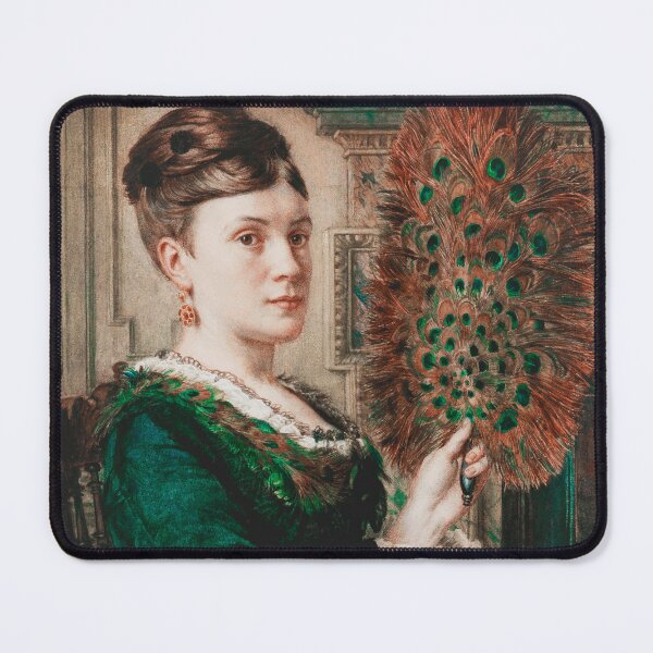 Item preview, Vintage Art Reproduction: The Peacock Fan designed and sold by The Real Victorian.