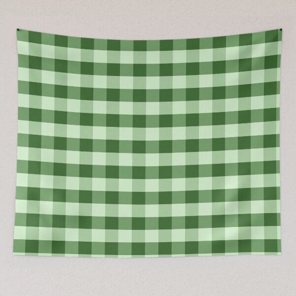 Item preview, Green tea gingham designed and sold by Bloomiastudio.