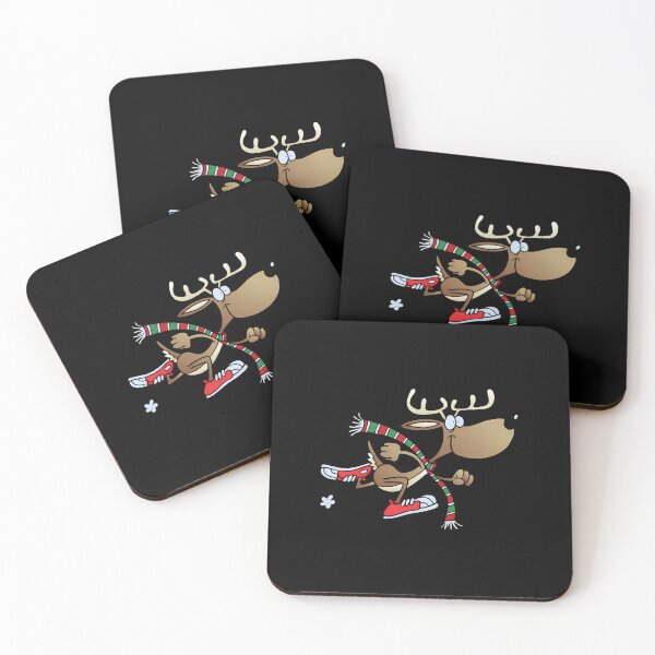 Item preview, Running Reindeer At Christmas Marathon designed and sold by EarlyCross.