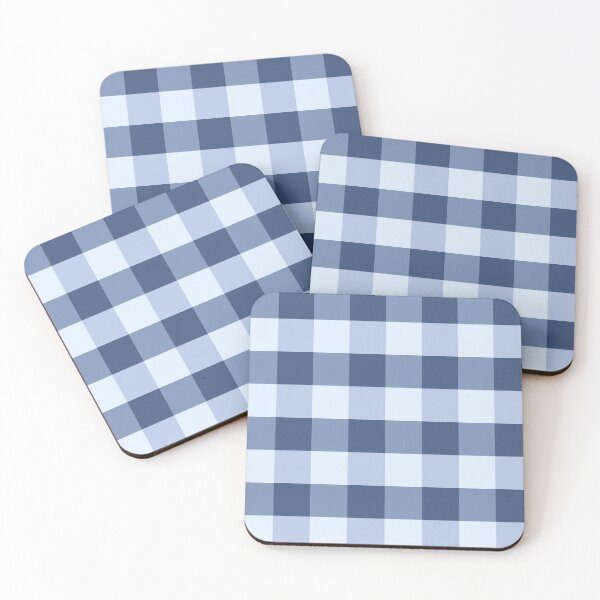 Item preview, Fresh blue gingham designed and sold by Bloomiastudio.