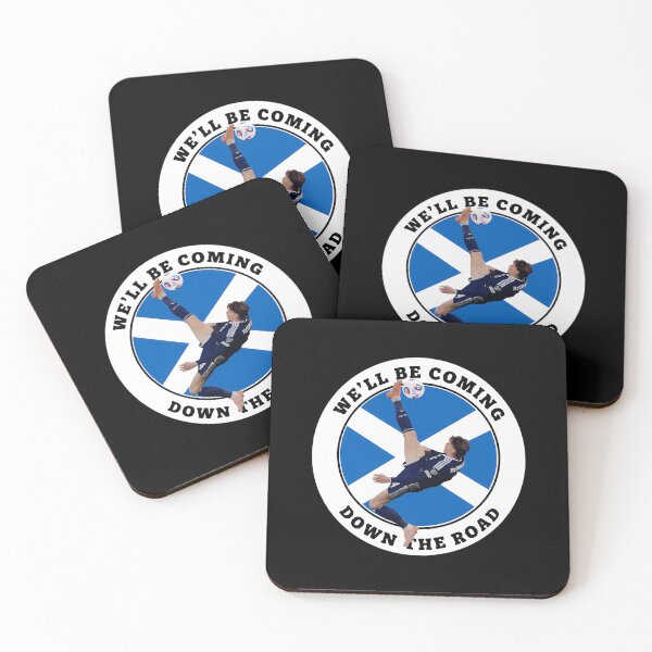 Item preview,  Scotland We'Ll Be Coming Down The Road Scottish Fan designed and sold by malianix.