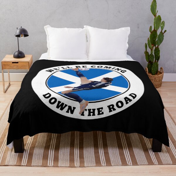 Item preview, Scotland We'Ll Be Coming Down The Road Scottish Fan designed and sold by malianix.