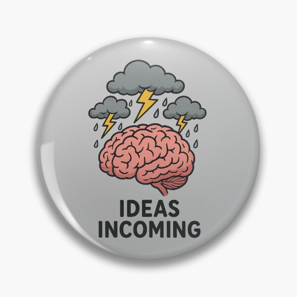 Item preview, Brainstorm — Ideas Incoming designed and sold by DreamMachine69.