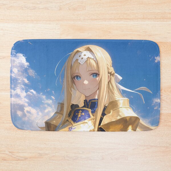 Item preview, Alice Zuberg Radiant Sky Sword Art Online Anime Girl Golden Fantasy Aura designed and sold by Spraykart.
