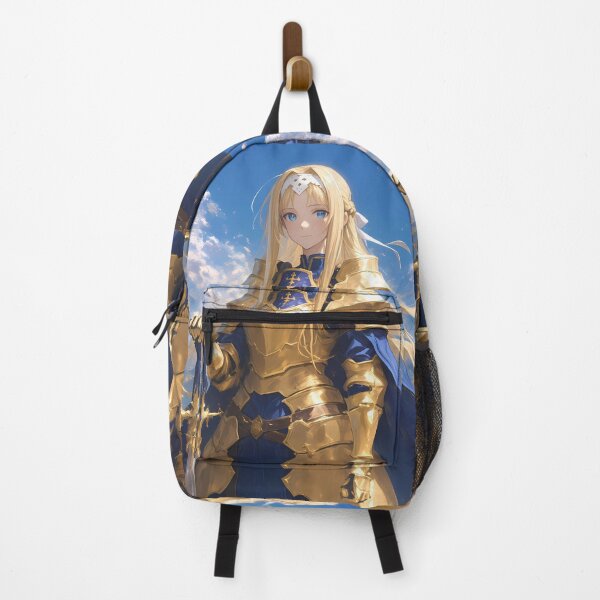 Item preview, Alice Zuberg Radiant Sky Sword Art Online Anime Girl Golden Fantasy Aura designed and sold by Spraykart.