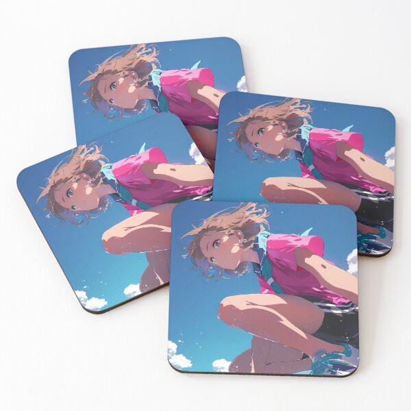 Item preview, Mako Mankanshoku Energetic Beach Day Kill La Kill Anime Girl Youthful Motion designed and sold by Spraykart.