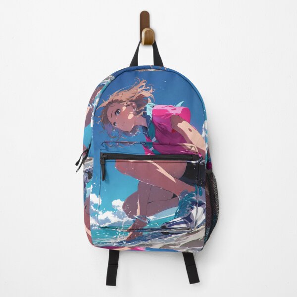 Item preview, Mako Mankanshoku Energetic Beach Day Kill La Kill Anime Girl Youthful Motion designed and sold by Spraykart.