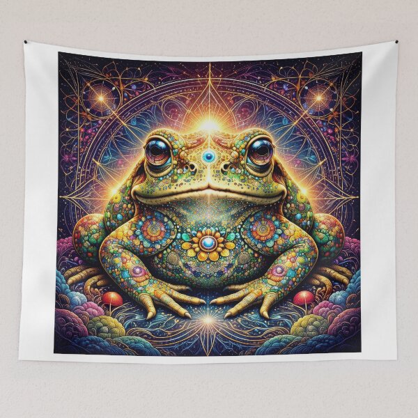 Item preview, Lab Visions 001: The Cosmic Toad designed and sold by The Psychedelic Anarchist.