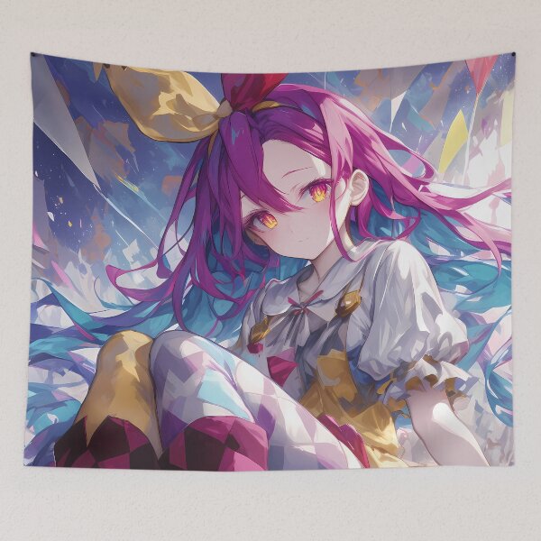 Item preview, Stephanie Dola Vibrant Fantasy No Game No Life Anime Girl Colorful Dreamscape designed and sold by Spraykart.