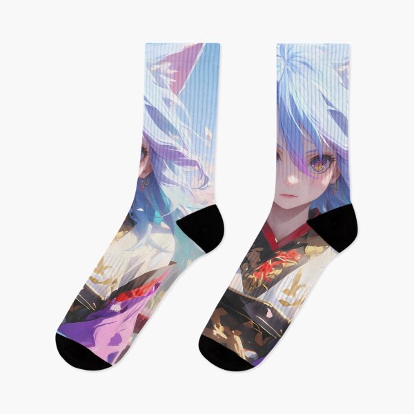 Item preview, Izuna Hatsuse Mystic Kimono No Game No Life Anime Girl Ethereal Cherry Spirit designed and sold by Spraykart.