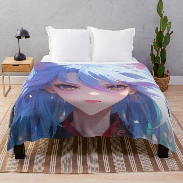 Item preview, Izuna Hatsuse Mystic Kimono No Game No Life Anime Girl Ethereal Cherry Spirit designed and sold by Spraykart.