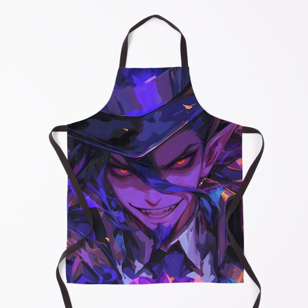 Item preview, Mephisto Pheles Arcane Inferno Blue Exorcist Anime Sorcerer Dark Enchanted Power designed and sold by Spraykart.