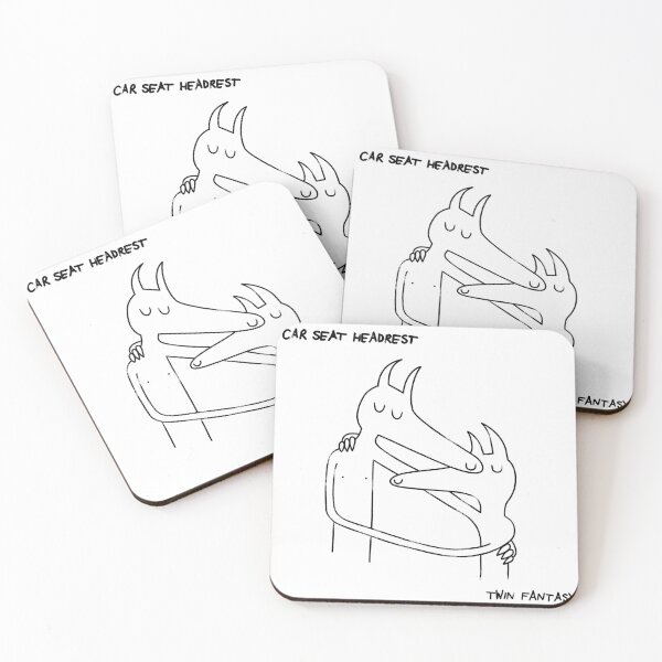 Item preview, Twin Fantasy - Car Seat Headrest Custom Album Cover (Black & White) designed and sold by DeekLeeshy.