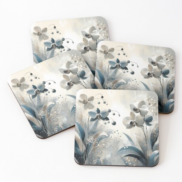 Item preview, Grey Orchid Abstract Desgin designed and sold by AhimsaCreative.