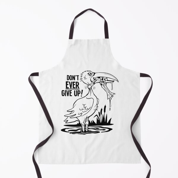 Item preview, Never Give Up Pelican and Frog designed and sold by RamyGallery.