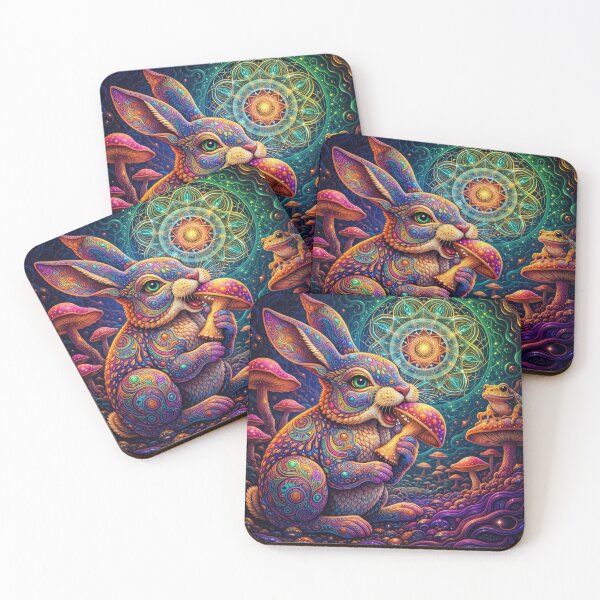 Item preview, Lab Visions 003: The Mushroom Rabbit designed and sold by The Psychedelic Anarchist.
