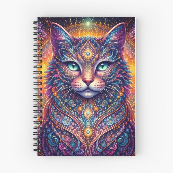 Item preview, Lab Visions 004: The Mandala Cat designed and sold by The Psychedelic Anarchist.