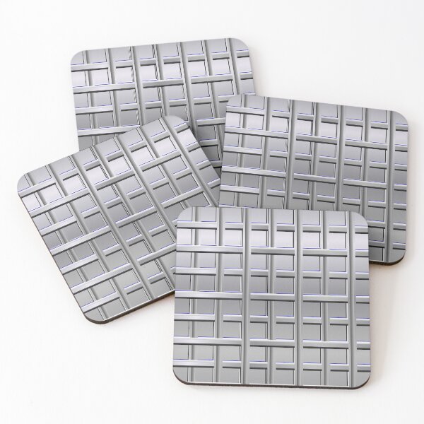 Item preview, 3D GEOMETRIC SILVER CUBE RELIEF designed and sold by BELLZINHO - ARTES.