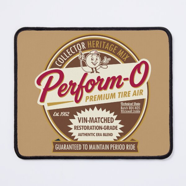 Item preview, Perform-O Collector Heritage Mix: Satirical Restoration - Grade Tire Air Logo designed and sold by Automotive Art by Greg.
