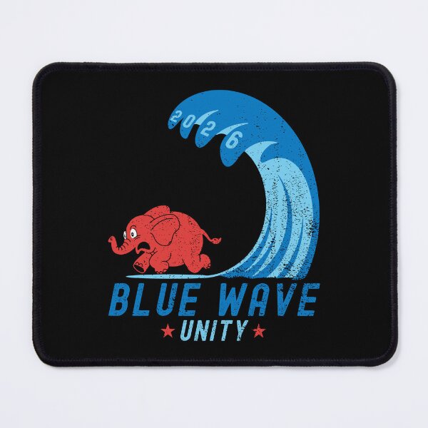 Item preview, Blue Wave 2026 Unity Pro Democracy Distressed Political designed and sold by ProtestDonald.