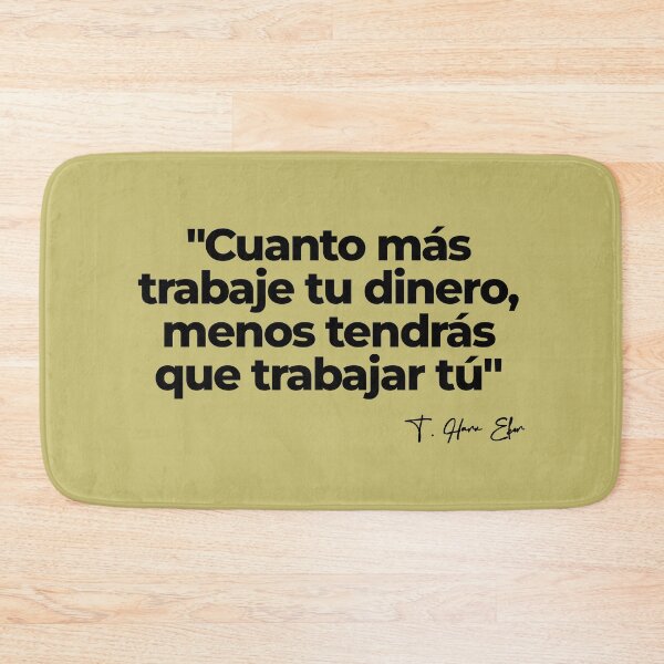Item preview, The Harder Your Money Works, the Less You Have to Work | Financial Freedom Quote designed and sold by rubenarocho.