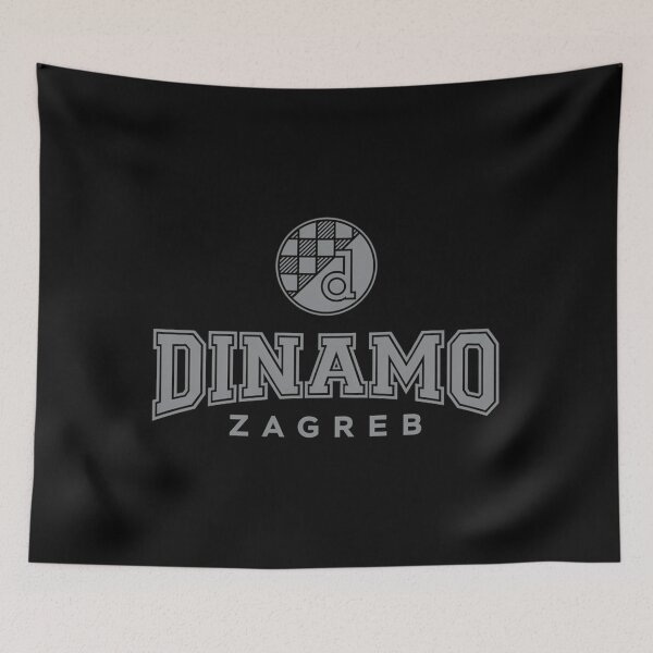 Artikelvorschau, Dinamo Zagreb Graues Logo und Text entworfen und verkauft von EarlyCross.