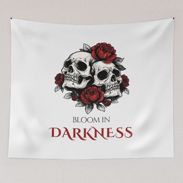 Item preview, Bloom In Darkness Dark Aesthetic Tee designed and sold by ChaoticMuffin.