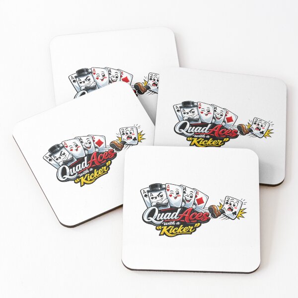 Item preview, Funny Chasing Quad Aces and a Kicker designed and sold by islanderFJ.
