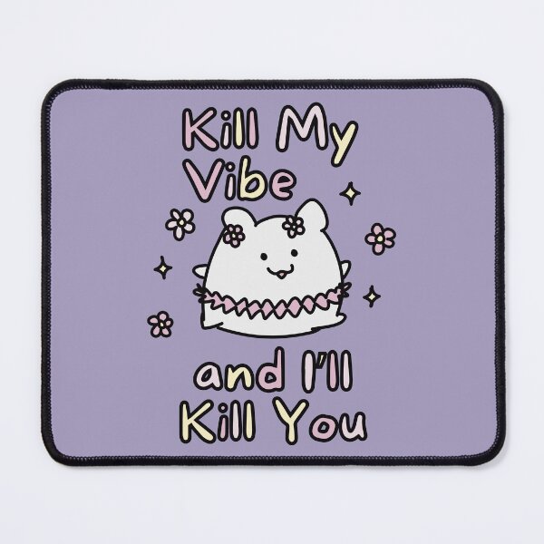 Item preview, Don't Kill My Vibe (Purple Background Version) designed and sold by BLAAAAASK.