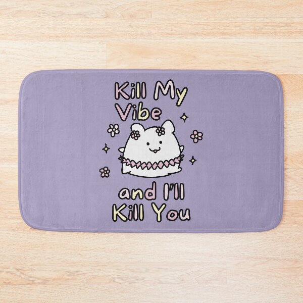Item preview, Don't Kill My Vibe (Purple Background Version) designed and sold by BLAAAAASK.