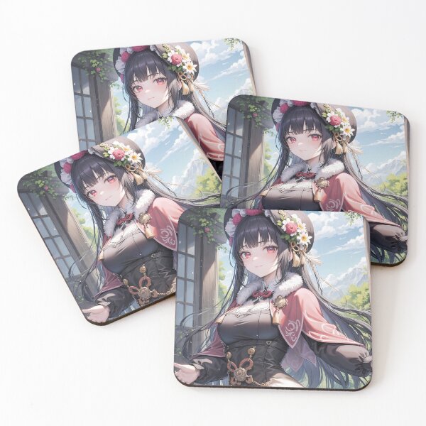 Item preview, Yun Jin Genshin Impact Sunlit Garden Grace Portrait designed and sold by 108Recordings.
