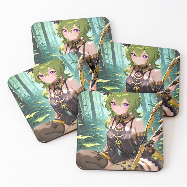 Item preview, Collei Genshin Impact Quiet Jungle Archer designed and sold by 108Recordings.