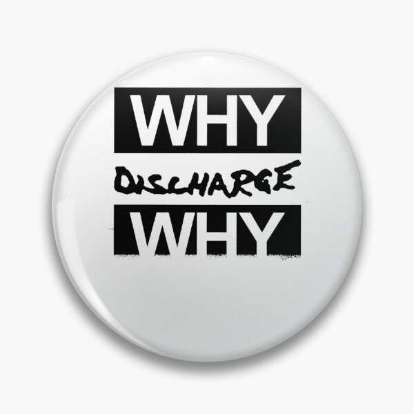 Item preview, Discharge WHY crust anarcho  designed and sold by Concavestudio.
