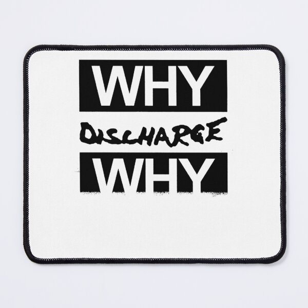 Item preview, Discharge WHY crust anarcho  designed and sold by Concavestudio.