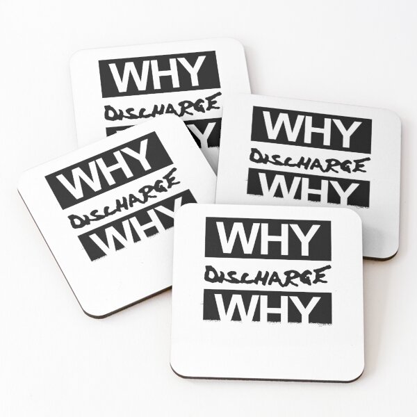 Item preview, Discharge WHY crust anarcho  designed and sold by Concavestudio.