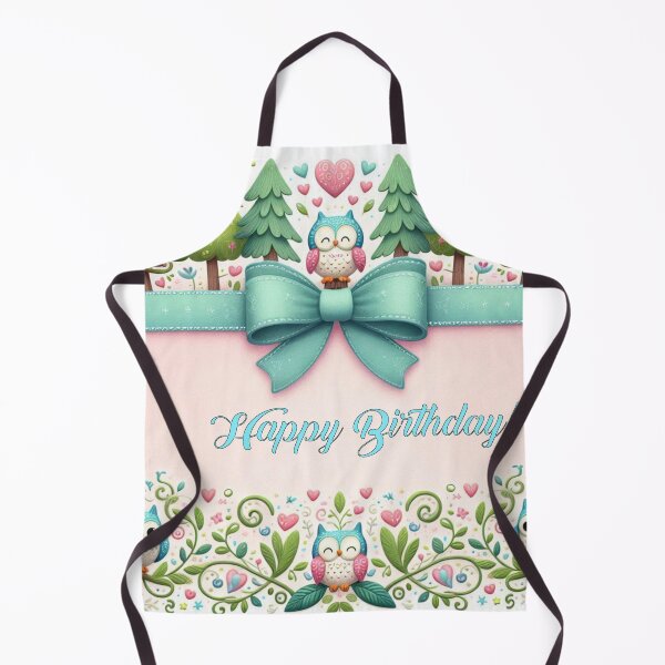 Item preview, Charming Owl Birthday designed and sold by purplesensation.