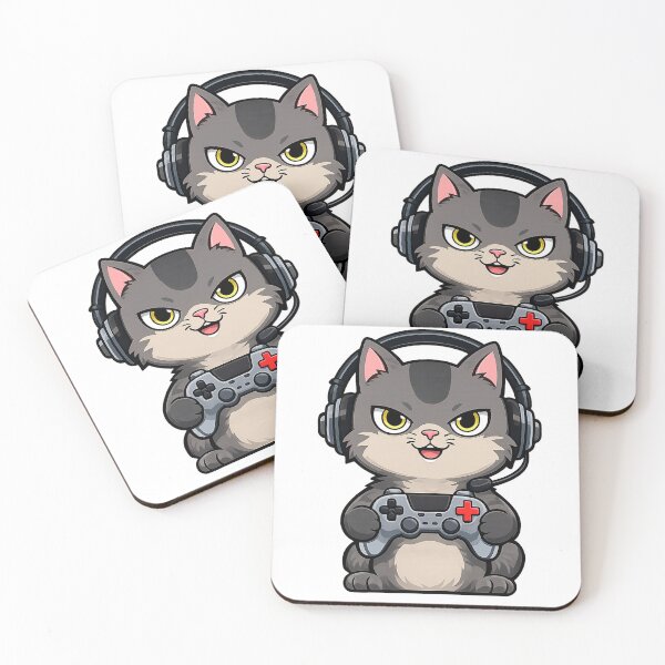 Item preview, Gamer Cat: The Video Game Feline designed and sold by NextNoob485.
