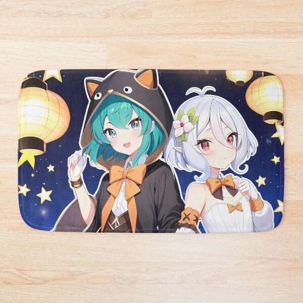 Item preview, Kokkoro And Aoi Halloween Light Princess Connect Festive Night designed and sold by 108Recordings.