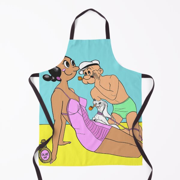 Item preview, Popeye and Olive at the Beach designed and sold by Kennedy Kennedy.