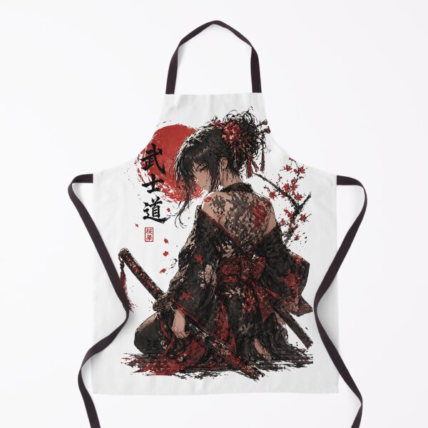 Item preview, Timeless Japan – Traditional Anime Girl Art designed and sold by bashhonkdesign.