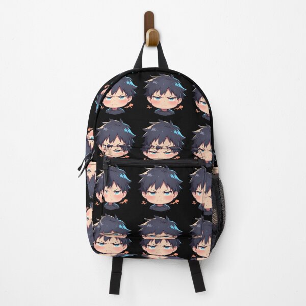 Item preview, Renzo Shima Blue Exorcist Chibi Anime Boy Grumpy designed and sold by 108Recordings.