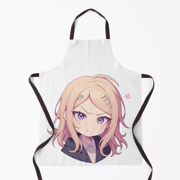 Item preview, Kaede Akamatsu Danganronpa V3 Chibi Angry Blonde Hair designed and sold by 108Recordings.