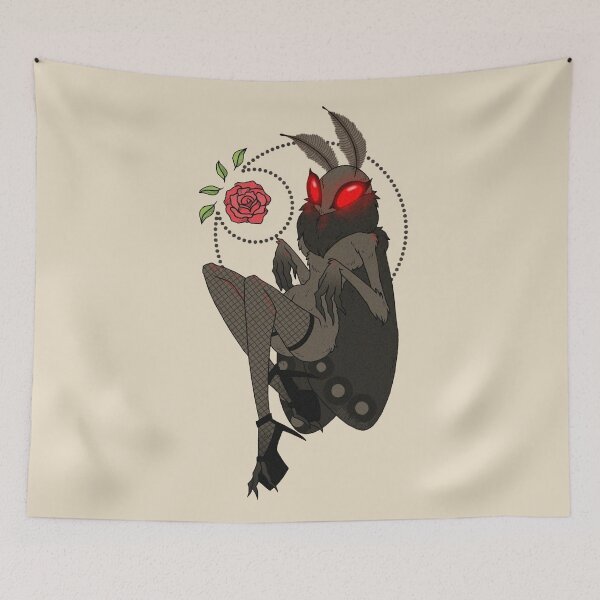 Item preview, Sexy Mothman designed and sold by UnicornsDoodles.