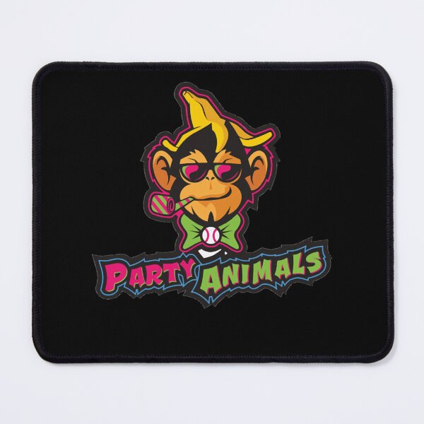 Item preview, The Party Animals Logo Banana Ball designed and sold by zalafliyawop.